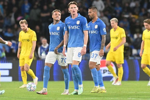 McTominay trascina il Napoli, al Maradona vittoria per 4-3 sul Bodo Glimt McTominay trascina il Napoli, al Maradona vittoria per 4-3 sul Bodo Glimt