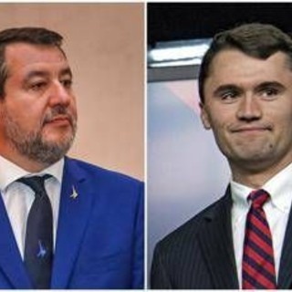Ancona, Salvini sul palco ricorda la morte di Charlie Kirk: &quot;Chiedo un minuto di silenzio&quot;