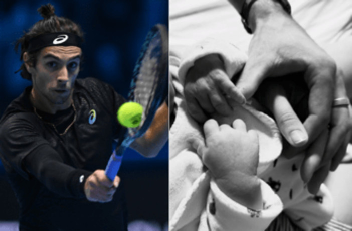 Lorenzo Musetti e Veronica Confalonieri di nuovo genitori, è nato il secondo figlio Leandro