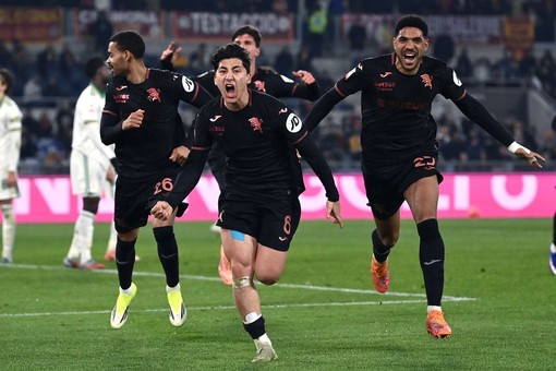 Torino ai quarti di finale di Coppa Italia, Roma battuta 3-2 all’Olimpico