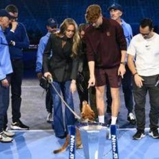 Sinner, la famiglia si... 'allarga'. Anche il cane Snoopy festeggia il trionfo alle Atp Finals Sinner, la famiglia si... 'allarga'. Anche il cane Snoopy festeggia il trionfo alle Atp Finals