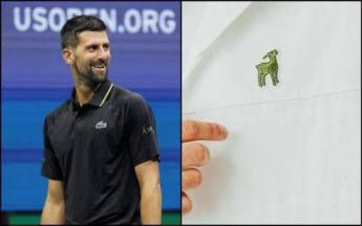 Rivoluzione Lacoste, il celebre coccodrillo 'si trasforma' per Djokovic: l'omaggio al fuoriclasse
