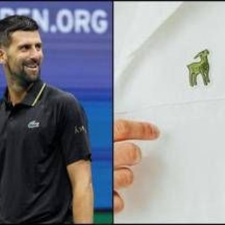 Rivoluzione Lacoste, il celebre coccodrillo 'si trasforma' per Djokovic: l'omaggio al fuoriclasse