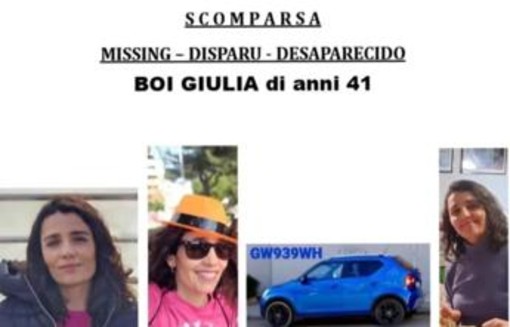 Giulia Boi scomparsa in Sardegna, l'ultimo sms il 27 maggio Giulia Boi scomparsa in Sardegna, l'ultimo sms il 27 maggio