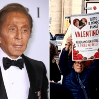Roma saluta Valentino, oggi i funerali a piazza della Repubblica Roma saluta Valentino, oggi i funerali a piazza della Repubblica