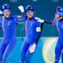 Oro Italia nell’inseguimento a squadre di Pattinaggio velocità Oro Italia nell’inseguimento a squadre di Pattinaggio velocità