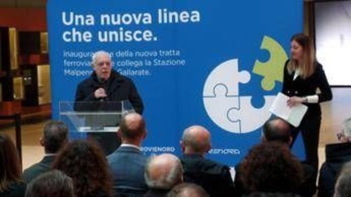 Ferrovie, Gibelli (Fnm): "T2 Gallarate-Malpensa abbatte tempi percorrenza" Ferrovie, Gibelli (Fnm): "T2 Gallarate-Malpensa abbatte tempi percorrenza"