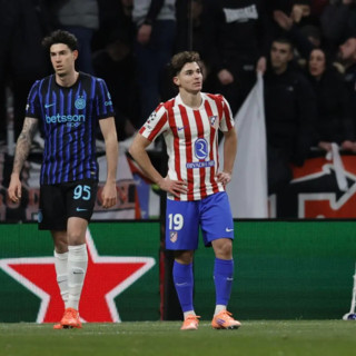 Inter beffata nel recupero in Champions, 2-1 per l’Atletico Madrid