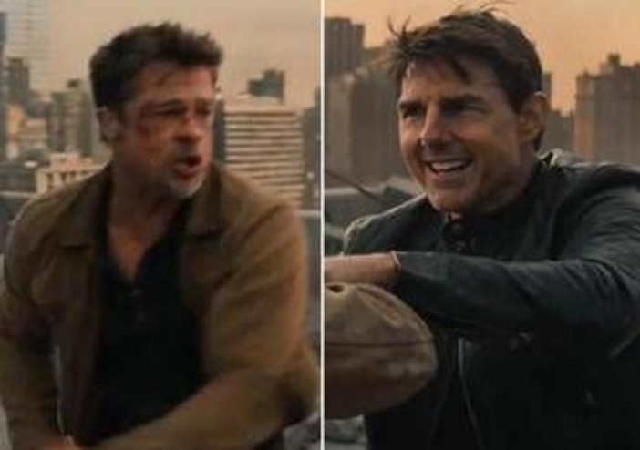 Brad Pitt contro Tom Cruise, la super scena creata con l'AI inganna tutti (o quasi)