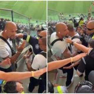 Felipe Melo, rissa sfiorata in Brasile: aggredito da un tifoso allo stadio Felipe Melo, rissa sfiorata in Brasile: aggredito da un tifoso allo stadio