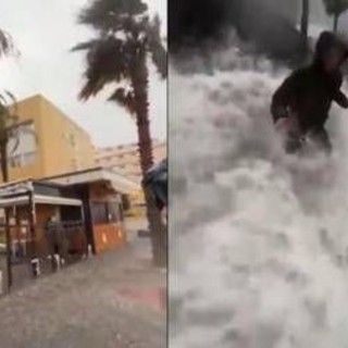 Sindaci in Sicilia travolti da onda durante la diretta Fb: "Non fate come noi"